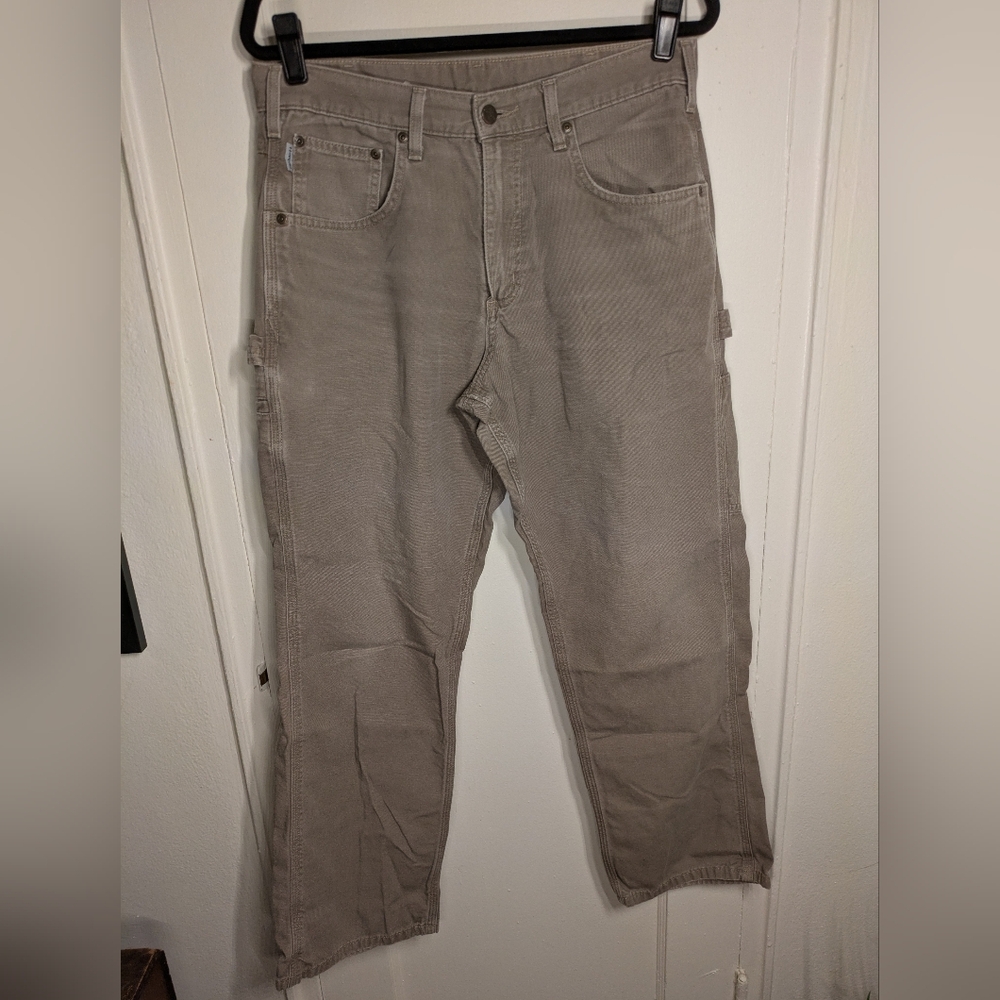 Carhartt Men's Beige Cargo Pants 32x30